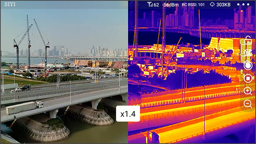 <p>双光联动变焦</p>