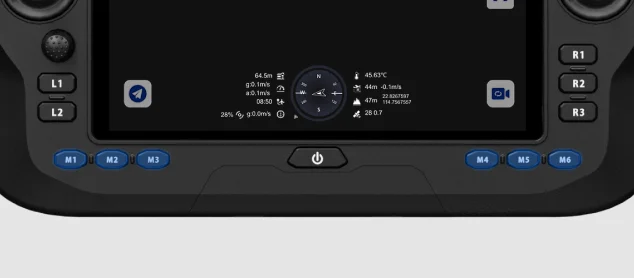 Six Flight Mode Buttons