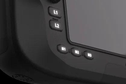 Backlight Buttons for Night Use