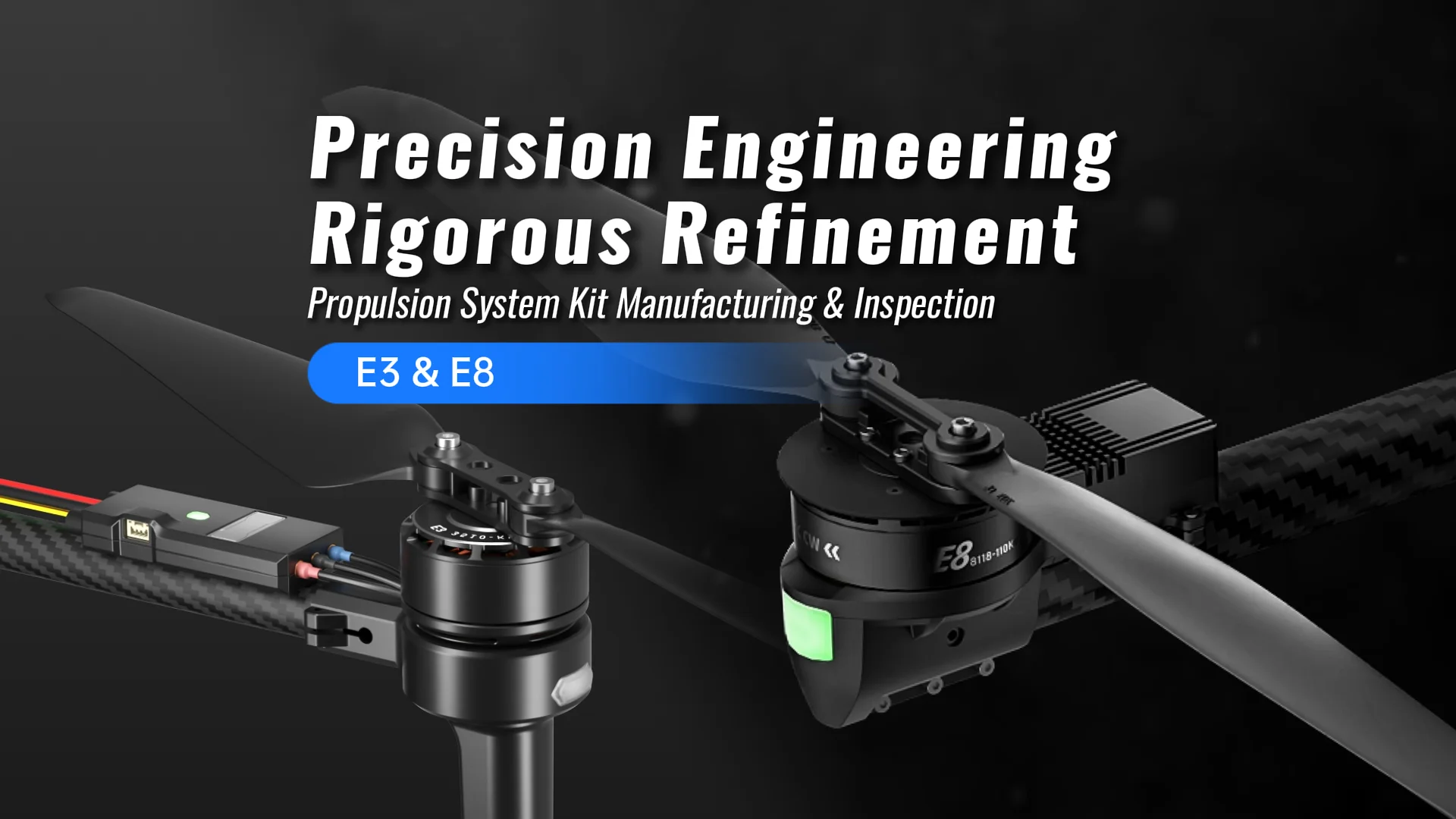 Go and Explore Inside the Manuafcturing of SIYI E3 & E8 Propulsion Systems
