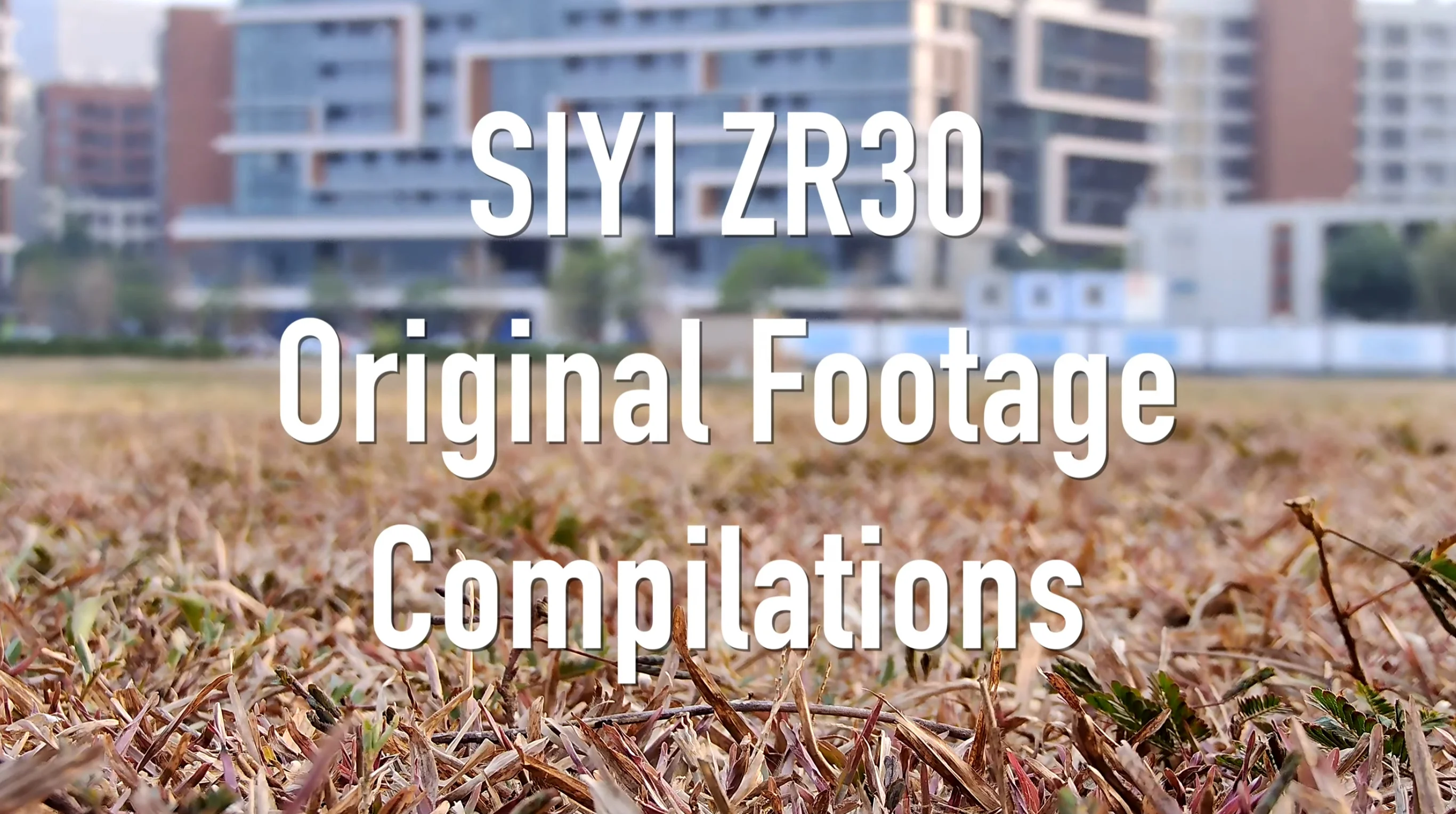 MASS PRODUCTION QUALITY - SIYI ZR30 Original Footage Compilations (4K, Night, 30X / 180X Zoom)