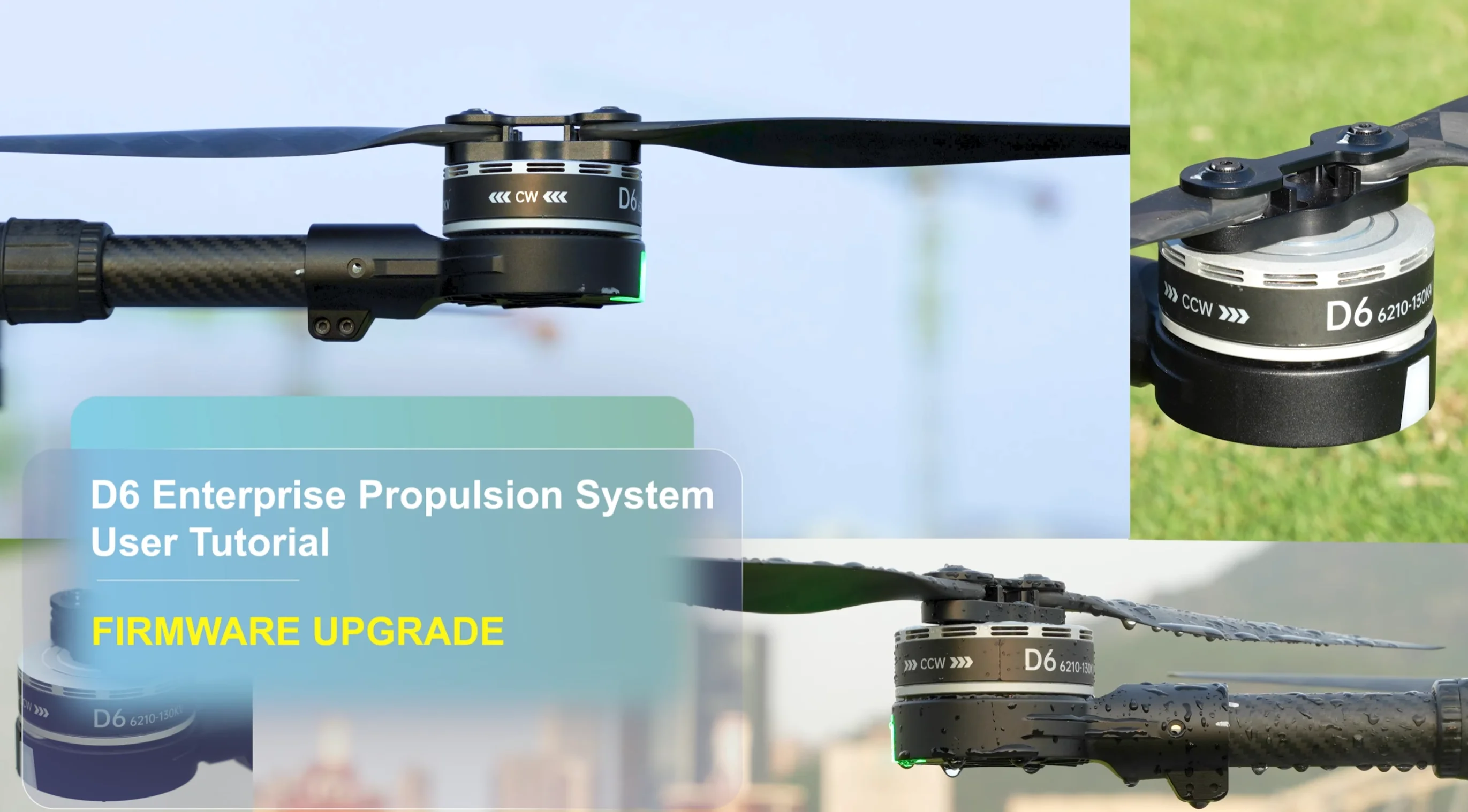 SIYI D6 Enterprise Propulsion System User Tutorial Vo.5 - FIRMWARE UPGRADE