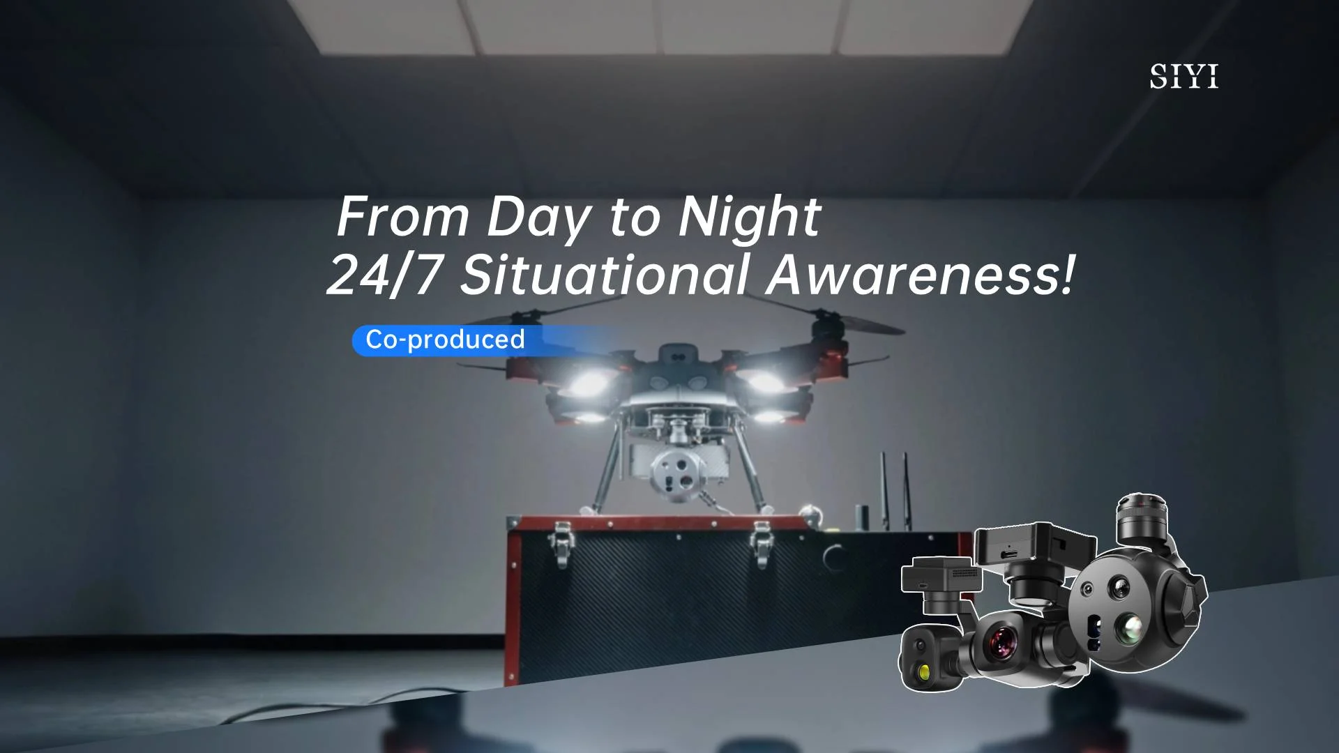 SIYI X EVATECH: Full Camera Family Deployed - 24/7 Situational Awareness!