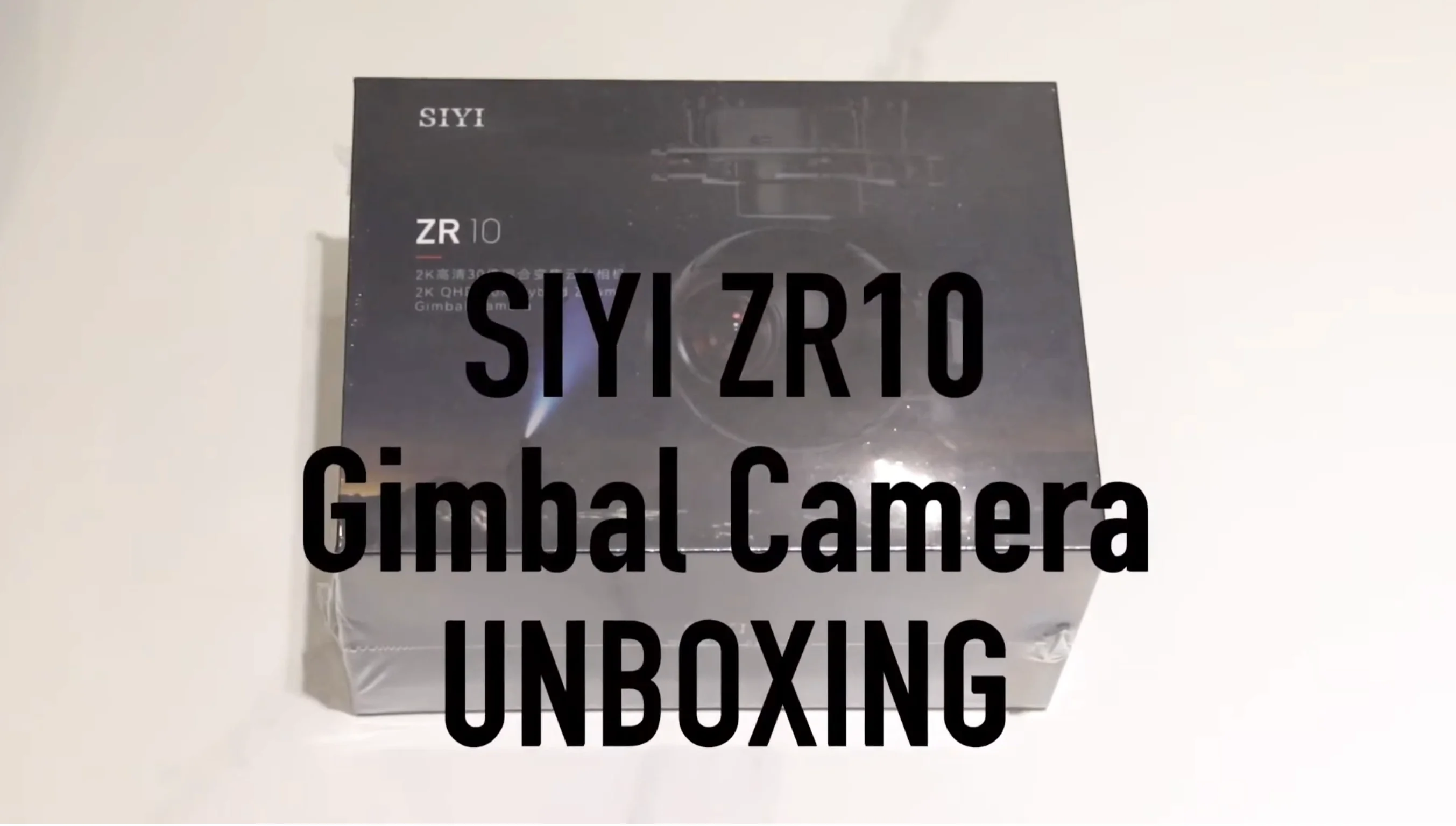 SIYI ZR10 Gimbal Camera Unboxing