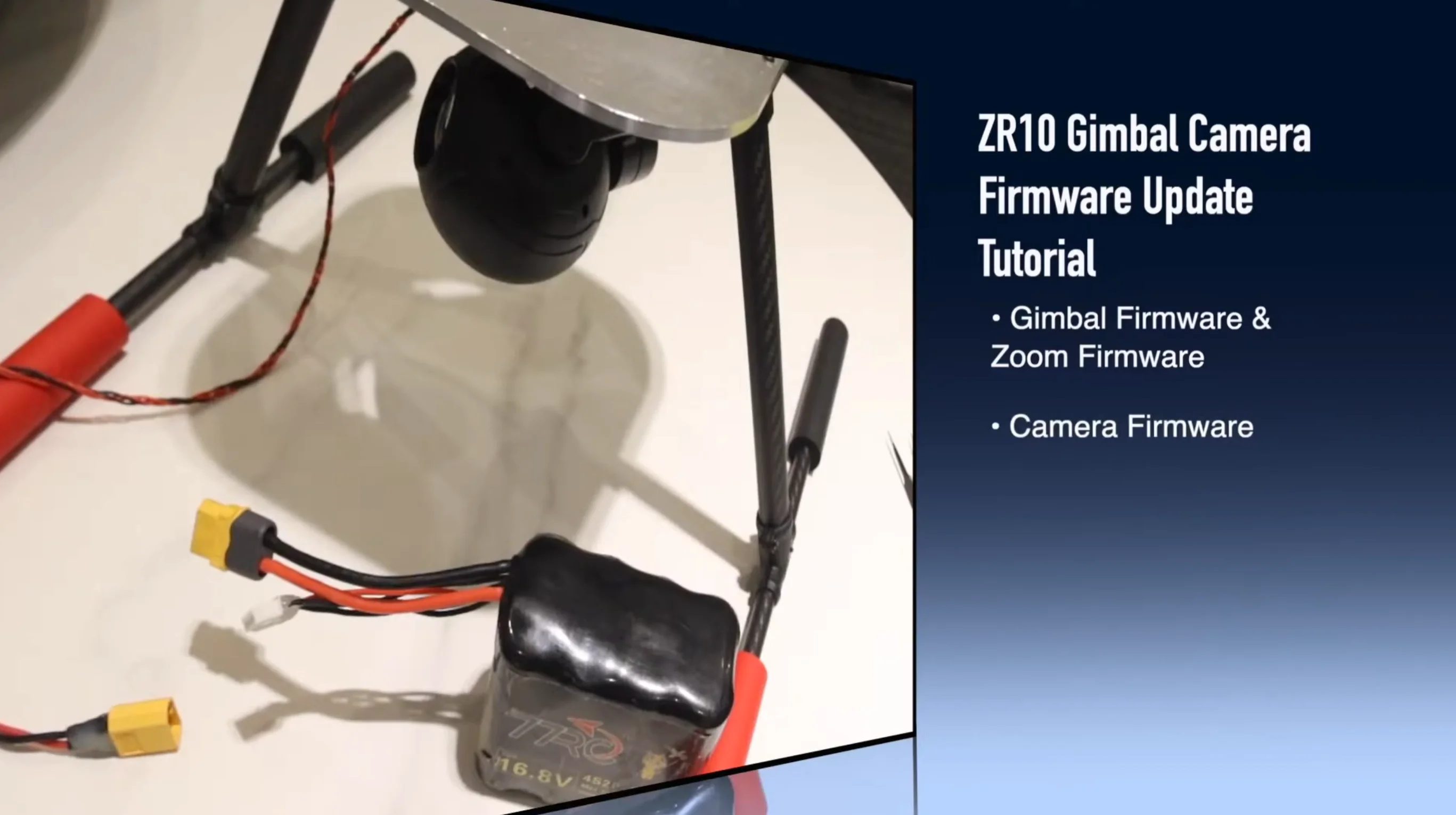 ZR10 Gimbal Camera Firmware Update Tutorial