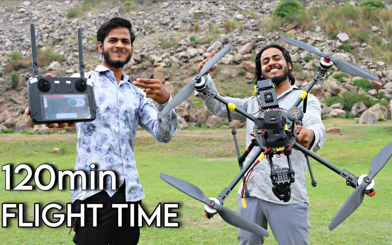 Build Autonomous Thermal + 4k Gimbal Camera Drone l 1KG Payload & Long Flight Time by Hi Tech xyz