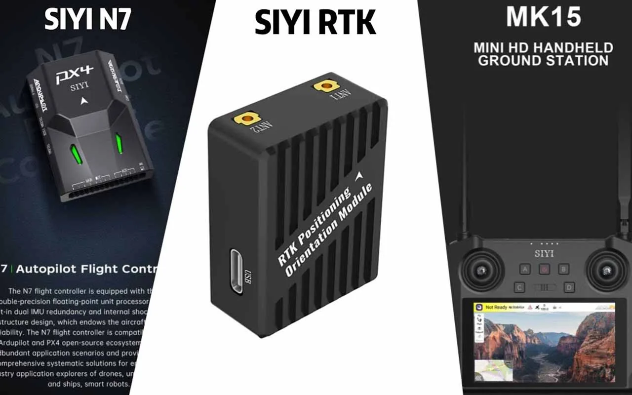 Wiring process for the SIYI RTK and SIYI N7