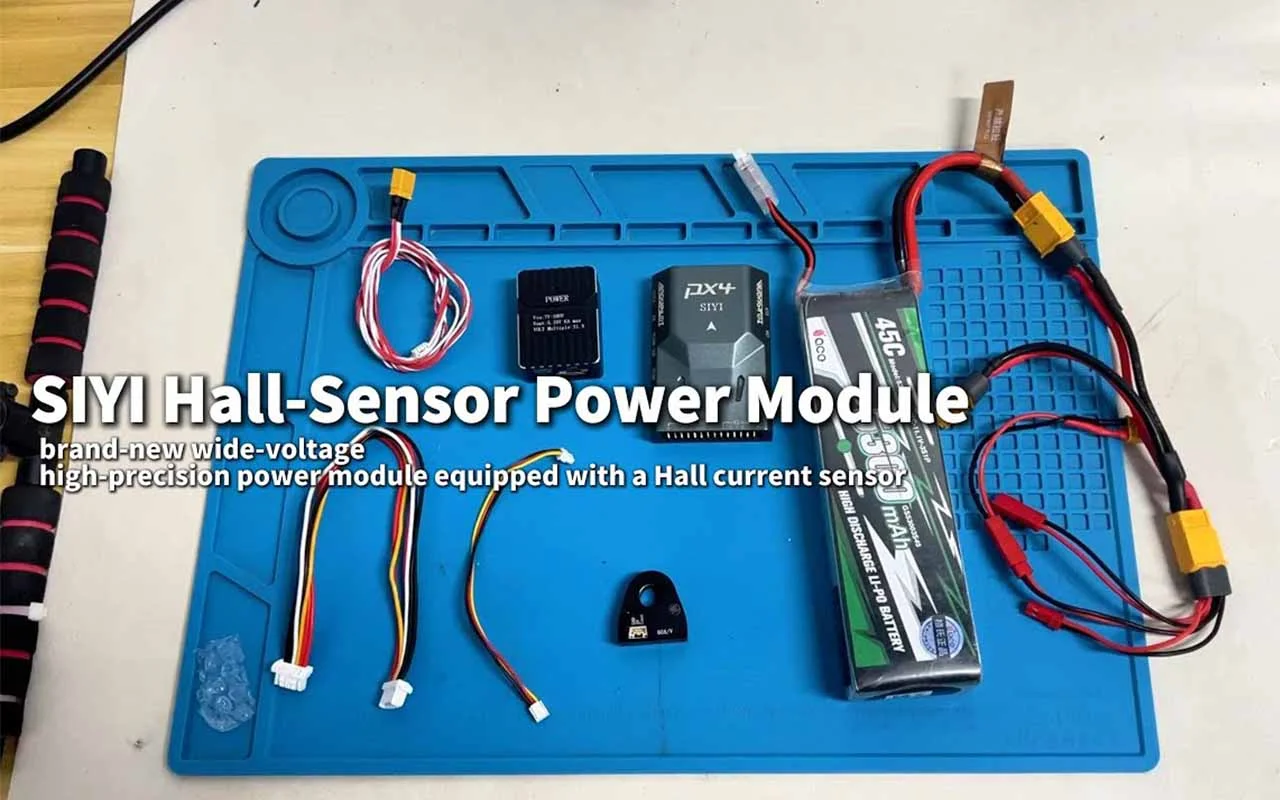 Wiring and debugging video for the SIYI Hall-Sensor Power Module