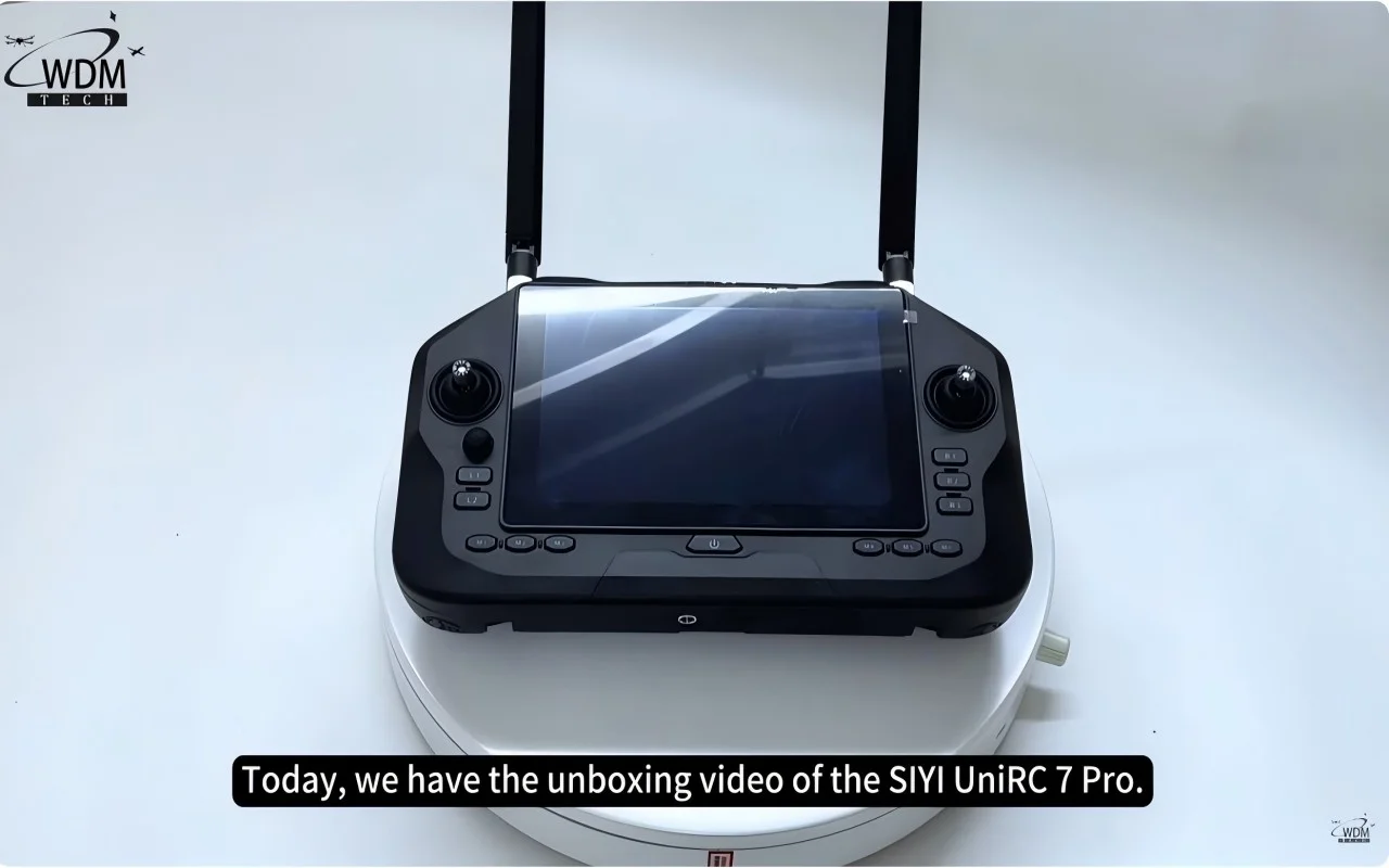 World Drone Market:Unboxing video of the SIYI UniRC 7 Pro