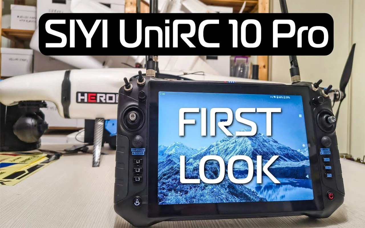 ArxangelRC: Triple-Frequency HD Video System - SIYI UniRC 10 Pro HD GCS first look + latest UniGCS app!!!