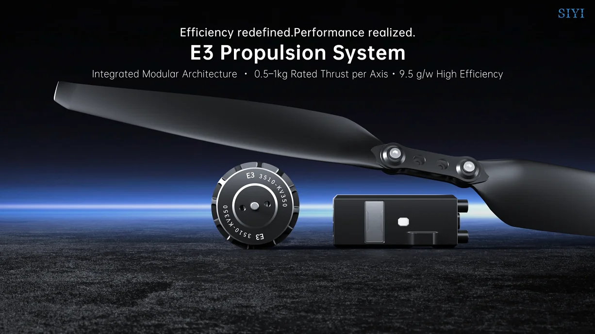 Global Premiere: SIYI E3 Flagship Propulsion System. Unmatched Cooling for Ultimate Thrust
