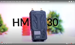 SIYI HM30 Long Range Full HD 1080p Video Transmission FPV System | Data Telemetry 30KM For Drone