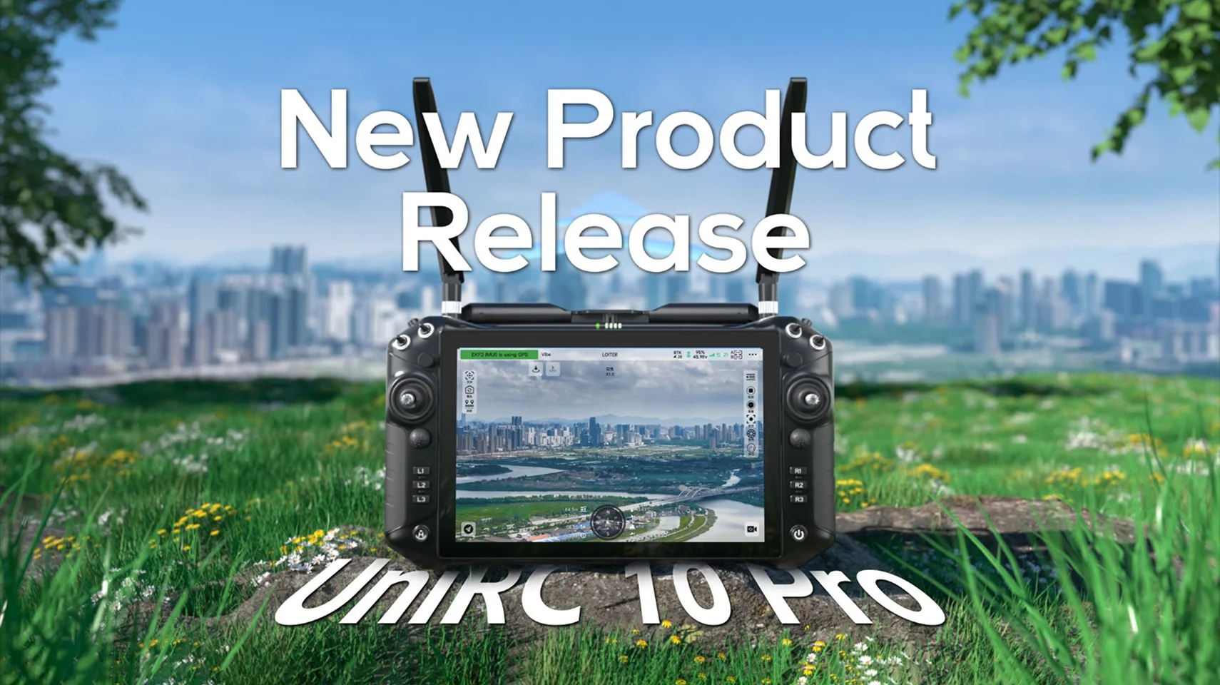 New Product Release | SIYI UniRC 10 Pro Triple-Frequency Professional Ground Station